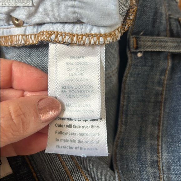 Frame Le Skinny De Jeanne Jeans Size 28 - Picture 8 of 9